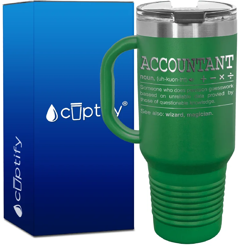 Accountant Noun Definition 40oz Accountant Travel Mug