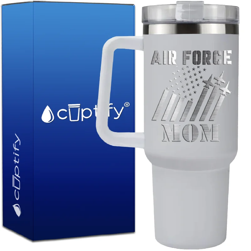 Air Force Mom on 40oz Traveler Mug