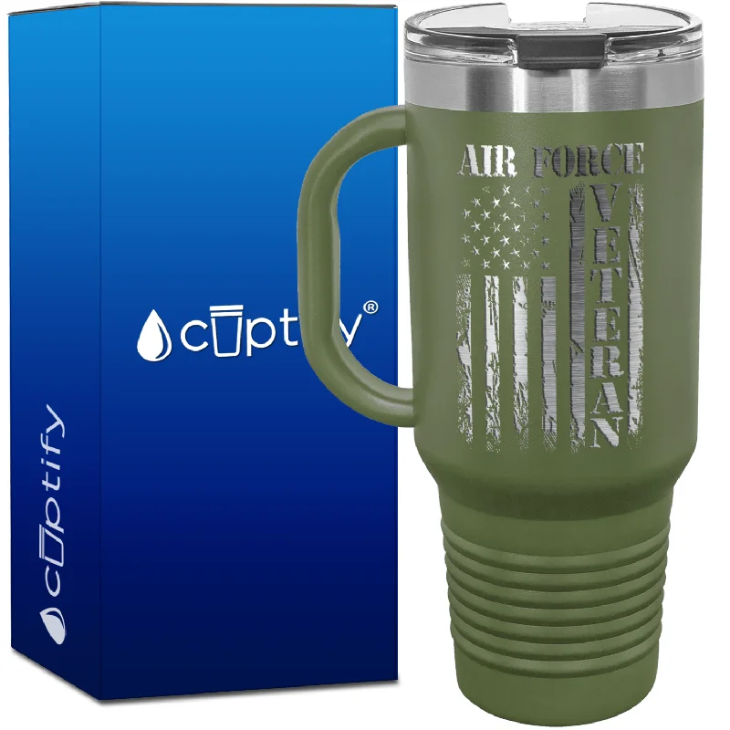 Air Force Veteran 40oz Travel Mug