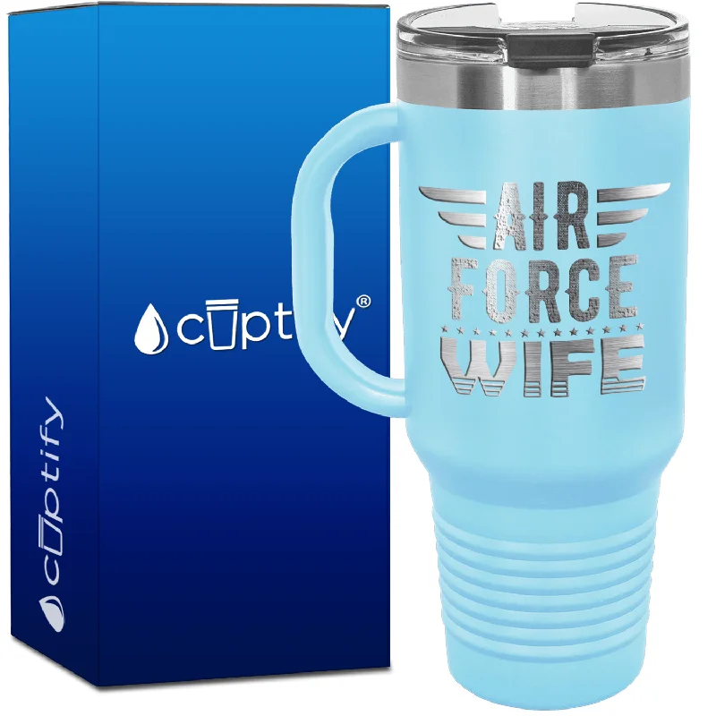 Air Force Wife 40oz Travel Mug