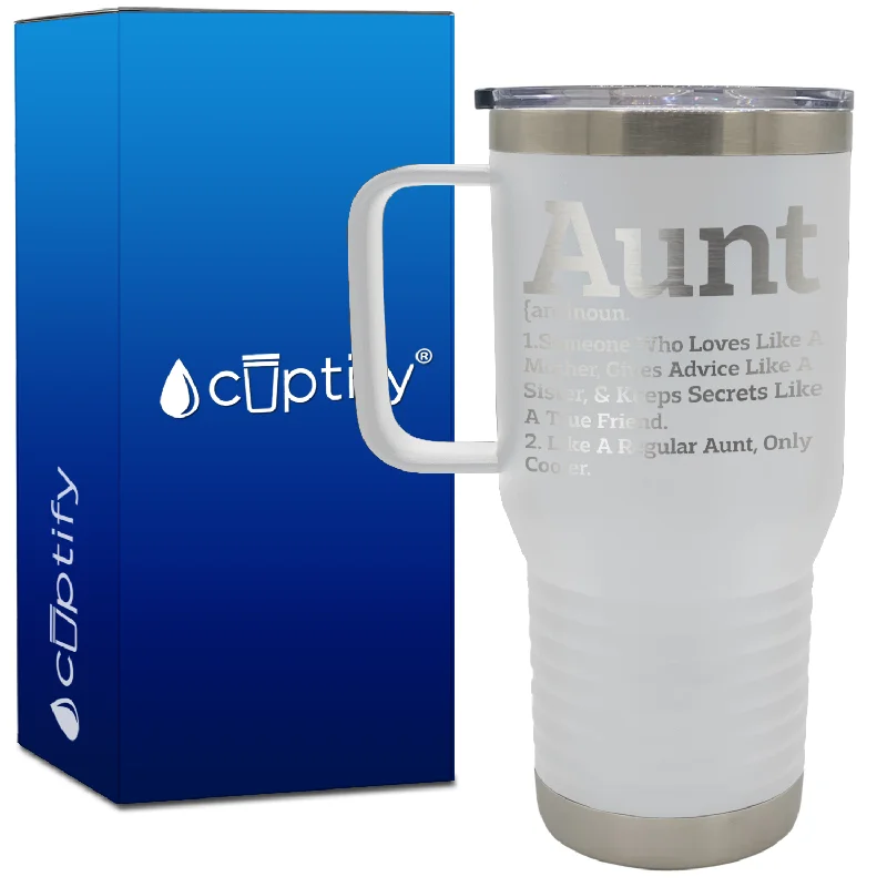 Aunt Definition 20oz Aunt Travel Mug