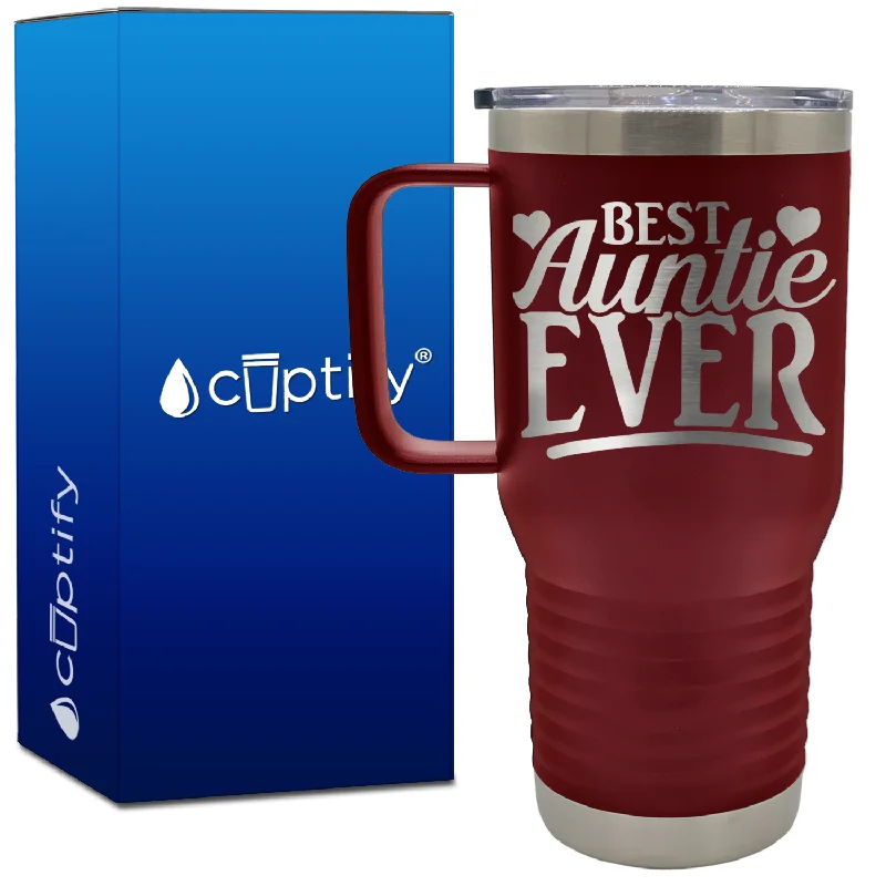 Best Auntie Ever 20oz Aunt Travel Mug