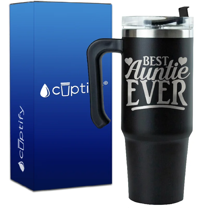 Best Auntie Ever on 30oz Aunt Travel Mug