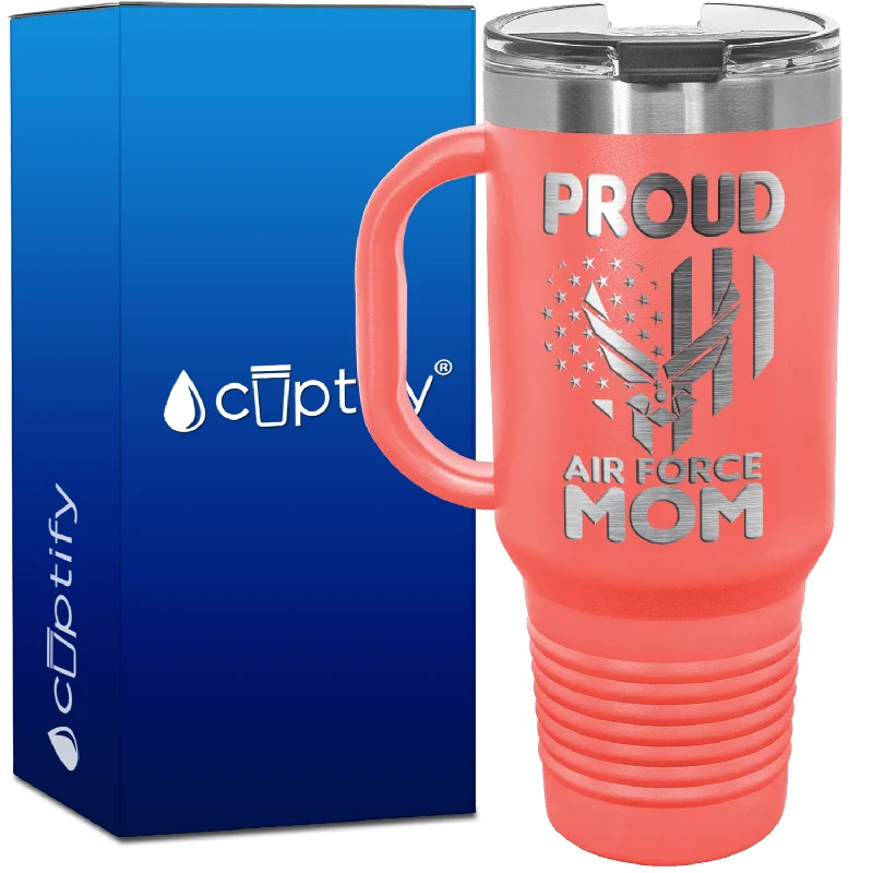 Proud Air Force Mom 40oz Travel Mug