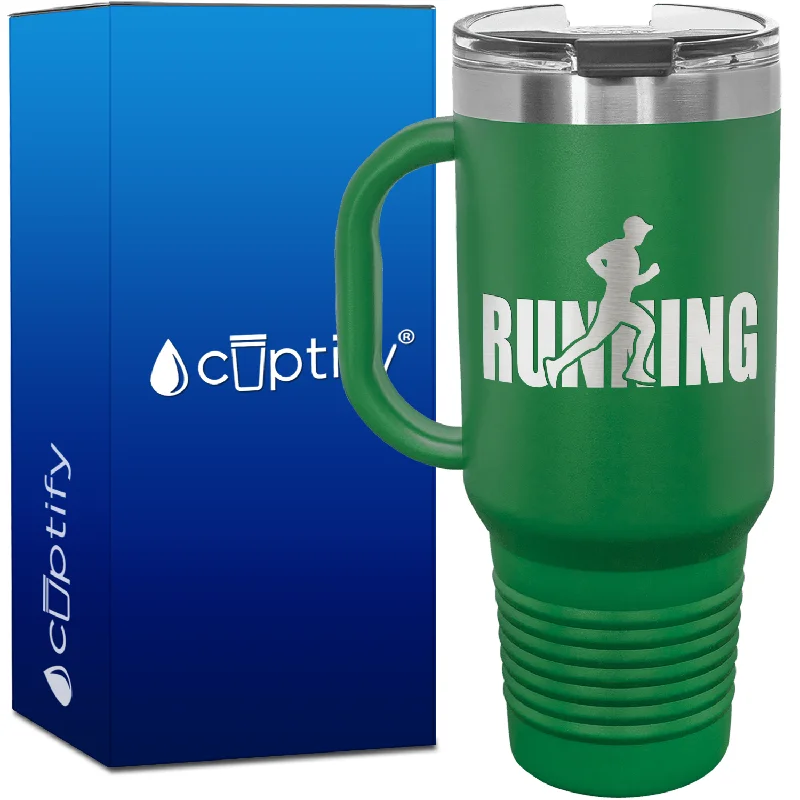 Running 40oz Running Travel Mug