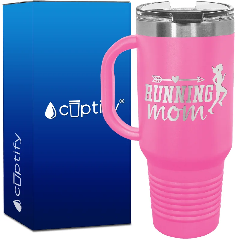 Running Mom 40oz Running Travel Mug