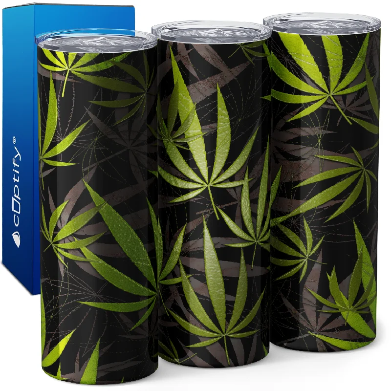 Weed 20oz Skinny Tumbler