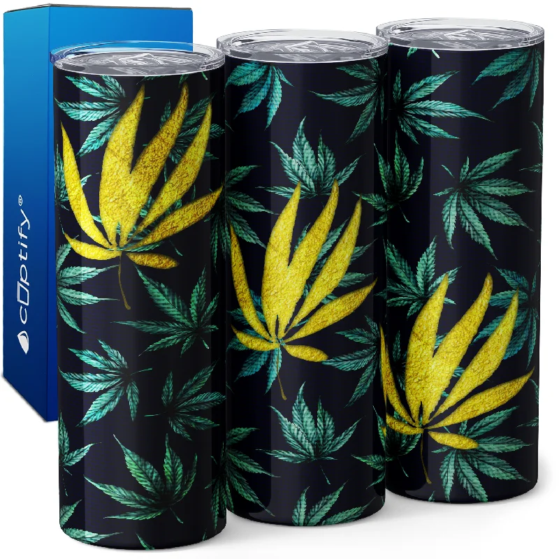 Weeds Pattern 20oz Skinny Tumbler